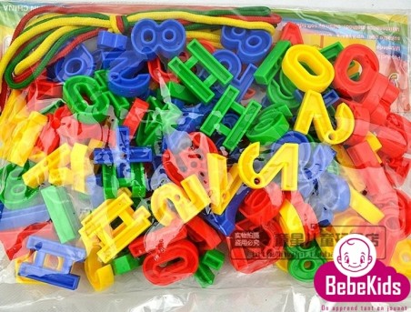 jouets jeux Tunisie Blocks construction Chiffres - 3ans-6ans - 25 TND - BebeKids